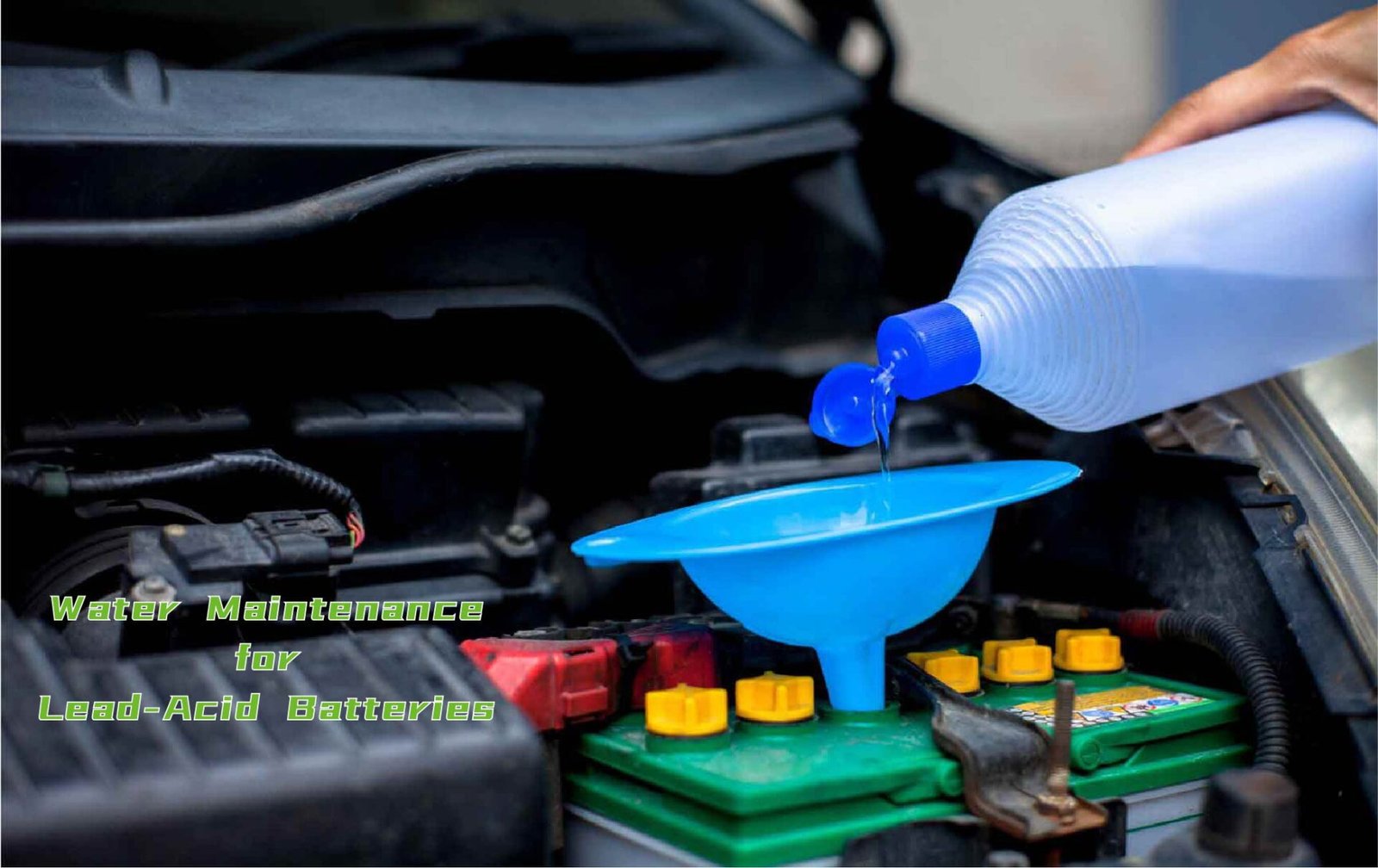 Water Maintenance for Lead-Acid Batteries