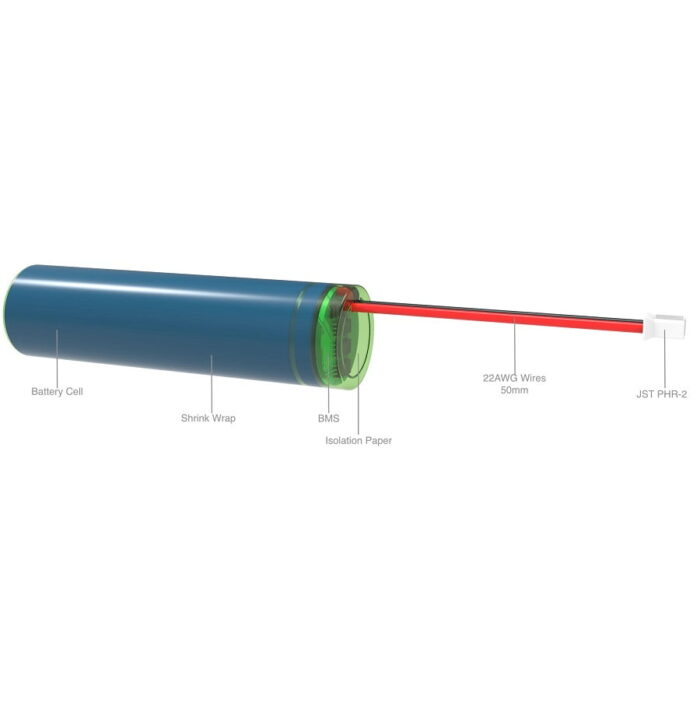 3.2V 1s1p 2.0Ah battery pack