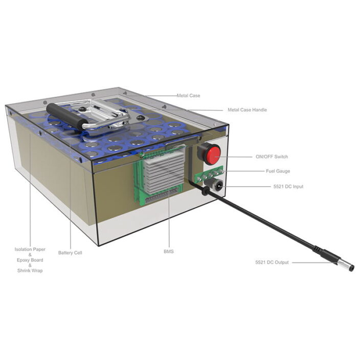 12V 60Ah Battery Pack