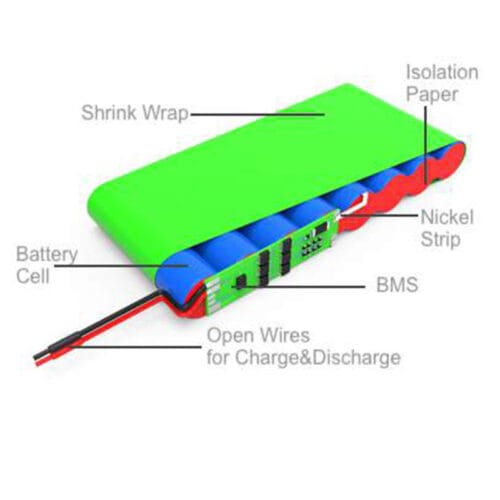 7.4V 10Ah Battery Pack