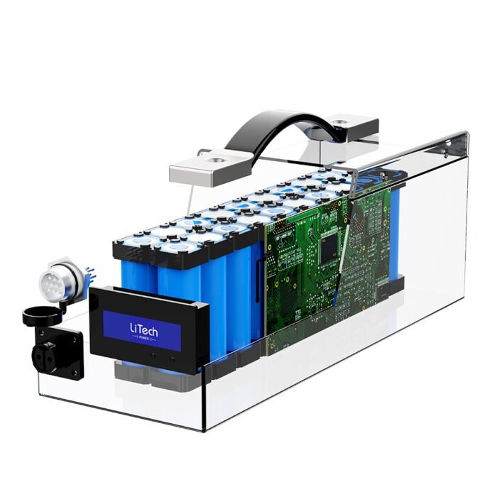 LiTech 10S2P 36V 10Ah Li-ion battery pack - Image 2