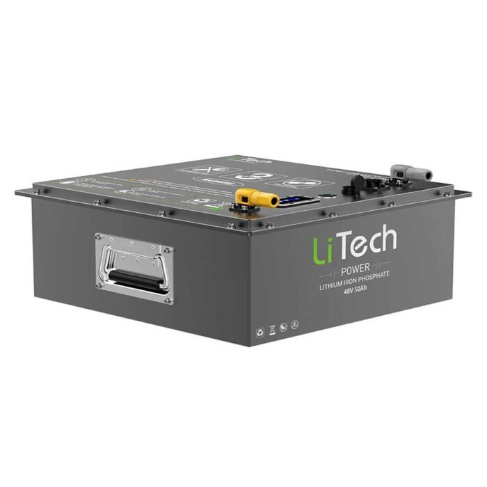 LiTech Power LiFePO4 16S1P 48V 100Ah Battery Pack