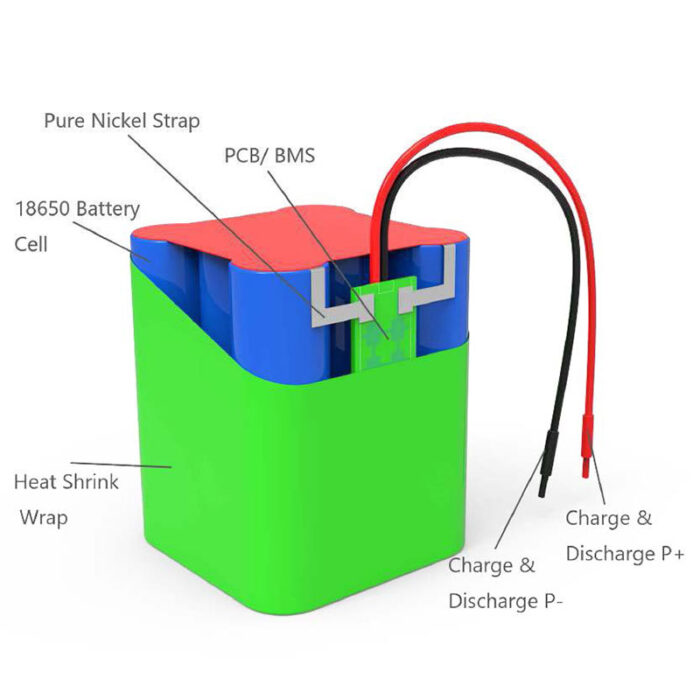 7.4V 12Ah Battery Pack