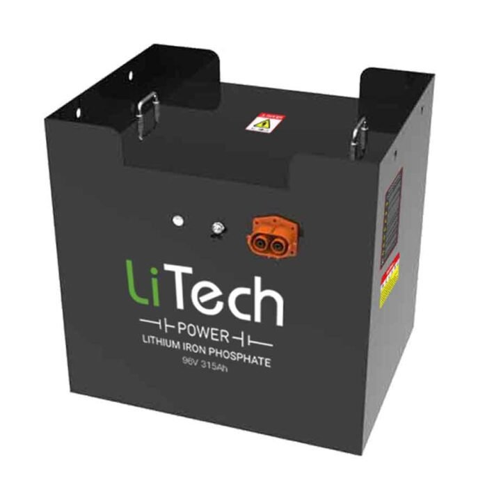 LiTech Power LiFePO4 30S3P 96V 315Ah Battery Pack