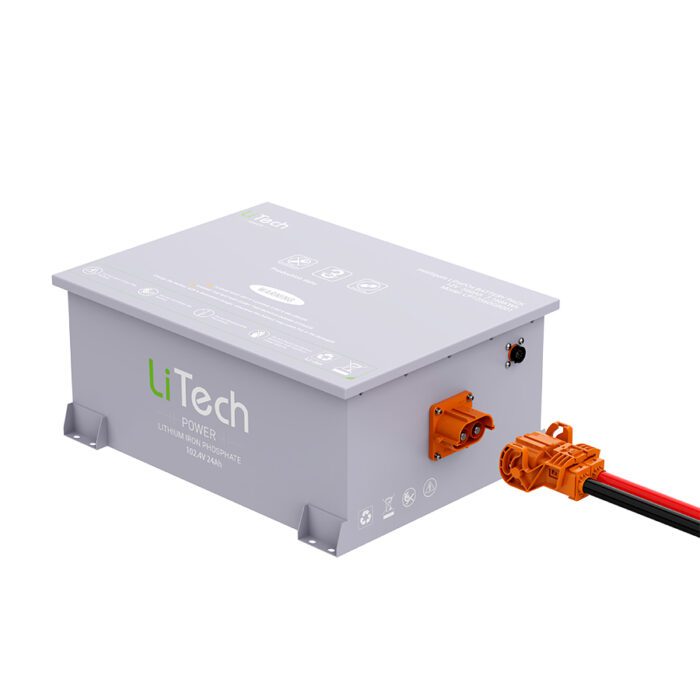 LiTech Power LiFePO4 32S4P 102.4V 24Ah Battery Pack