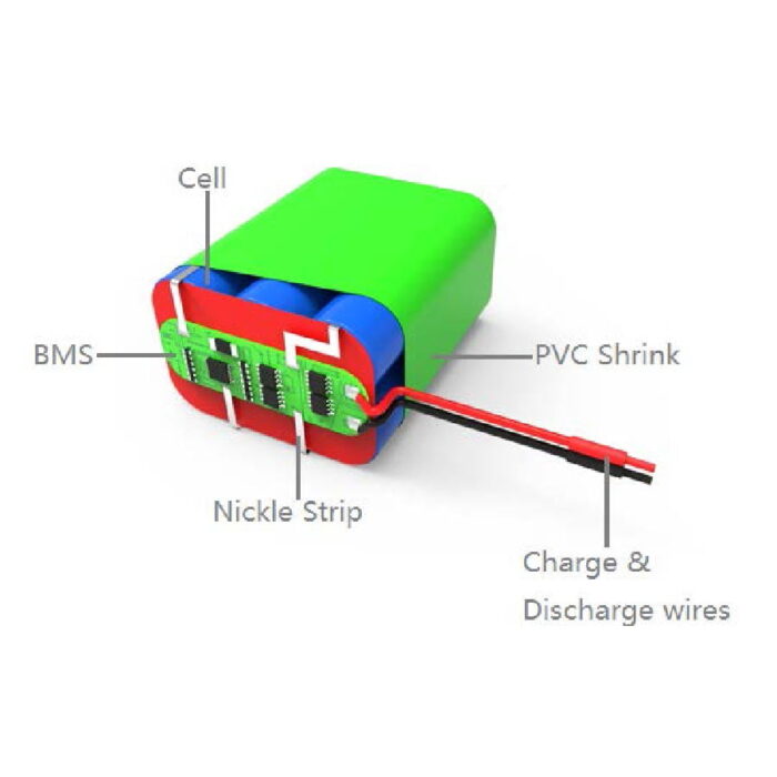 Li-ion 10.8V 7Ah Battery Pack