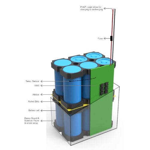 LiFePO4 12.8V 18Ah Battery