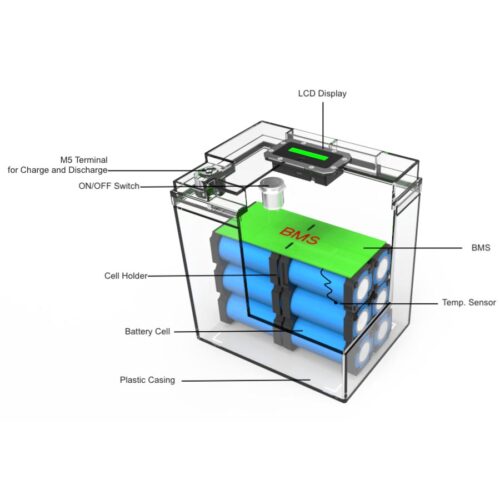 LiFePO4 12.8V 18Ah Battery