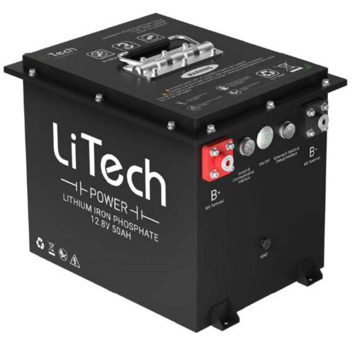 12.8V LiFePO4 golf battery