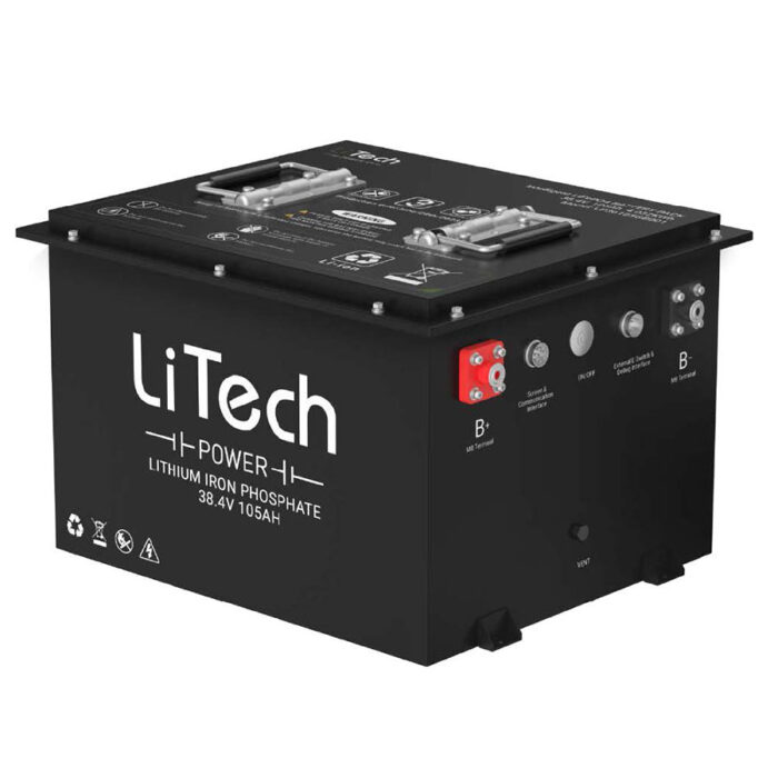 36V 100Ah LiFePO4 battery