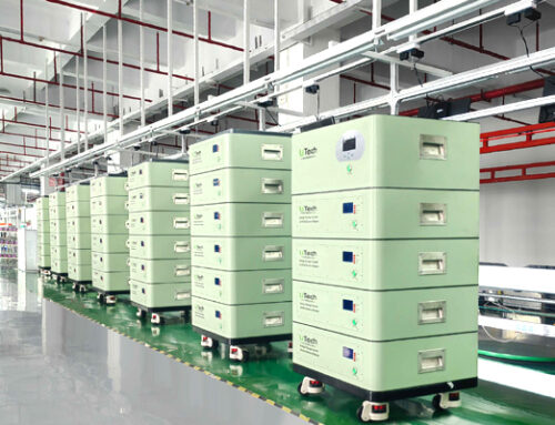 LiTech Power Factory is half grid now, powered by LiTech Power Energy Storage System ( Cloned )