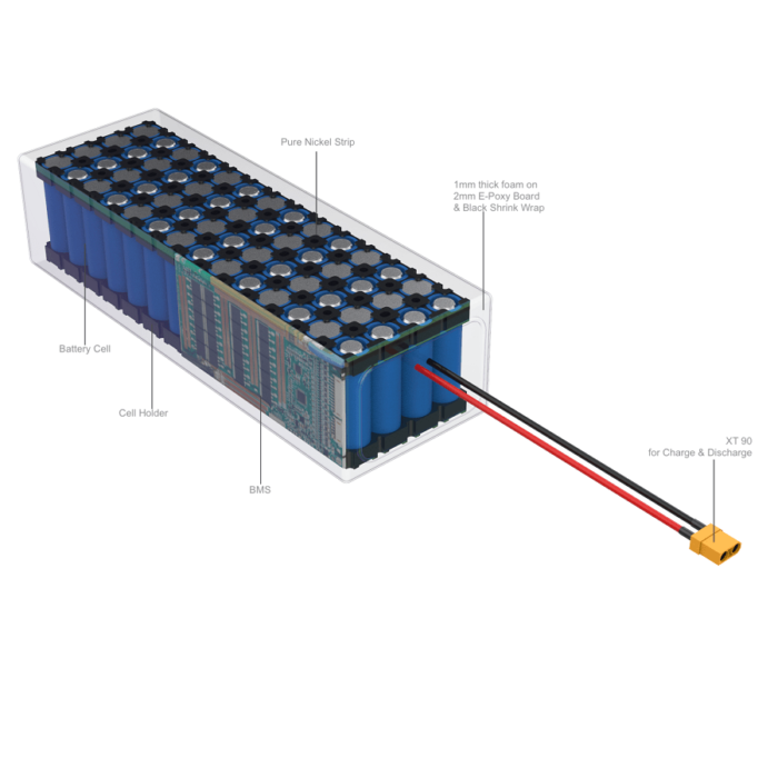 li-ion 51.8V 20Ah Battery