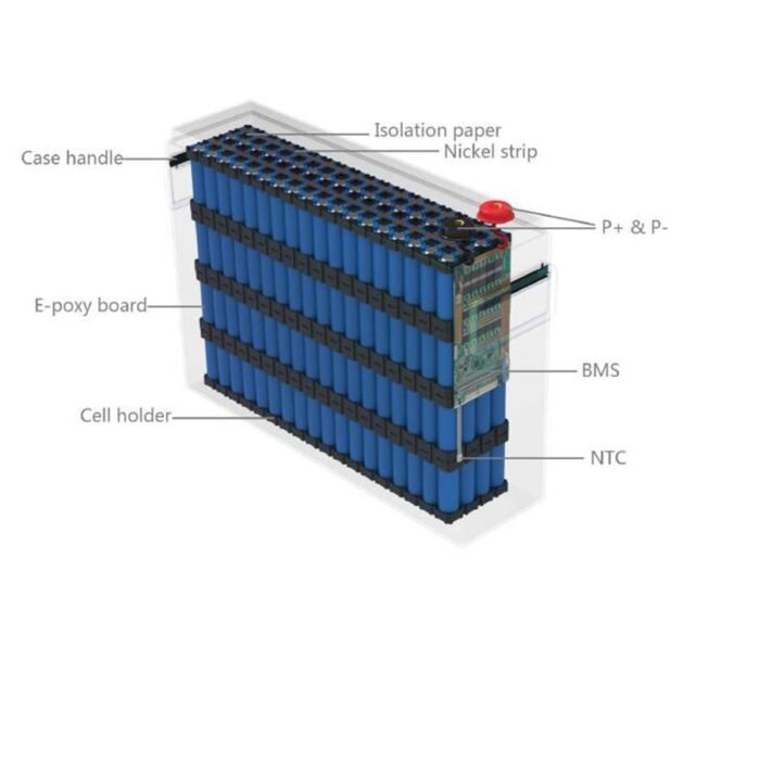 51.2V 72Ah Battery Pack