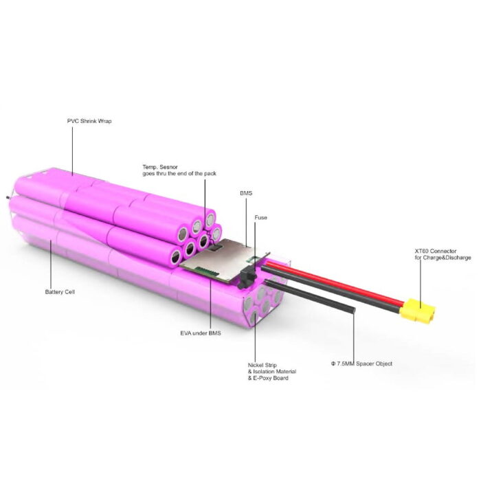 li-ion 25.2v 24.5Ah battery