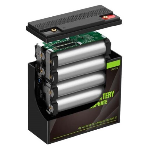 12.8v 12Ah battery