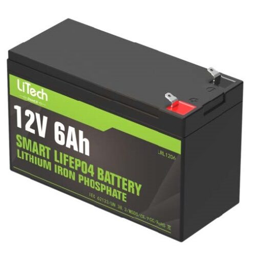 12.8V 6Ah battery