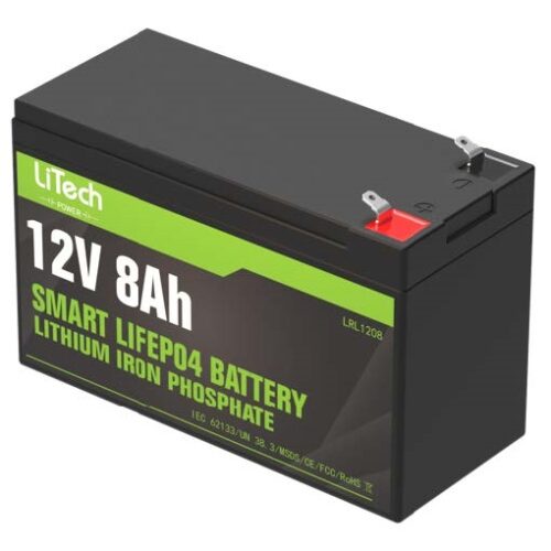 12.8v 8Ah battery