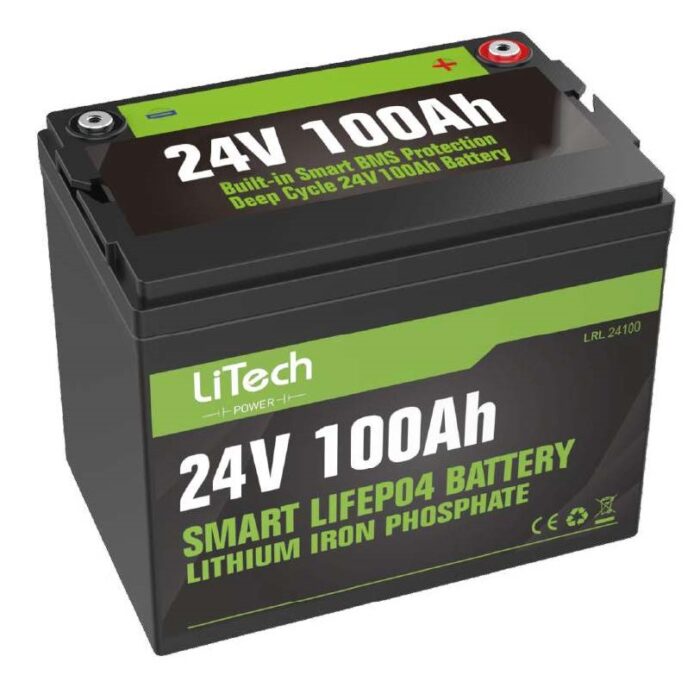 LiFePO4 100Ah battery