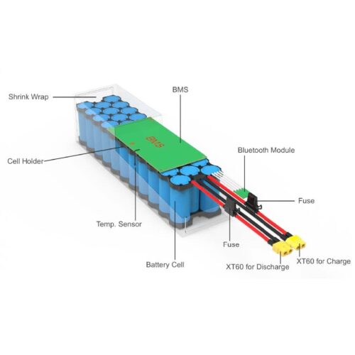 25.6v 16Ah battery