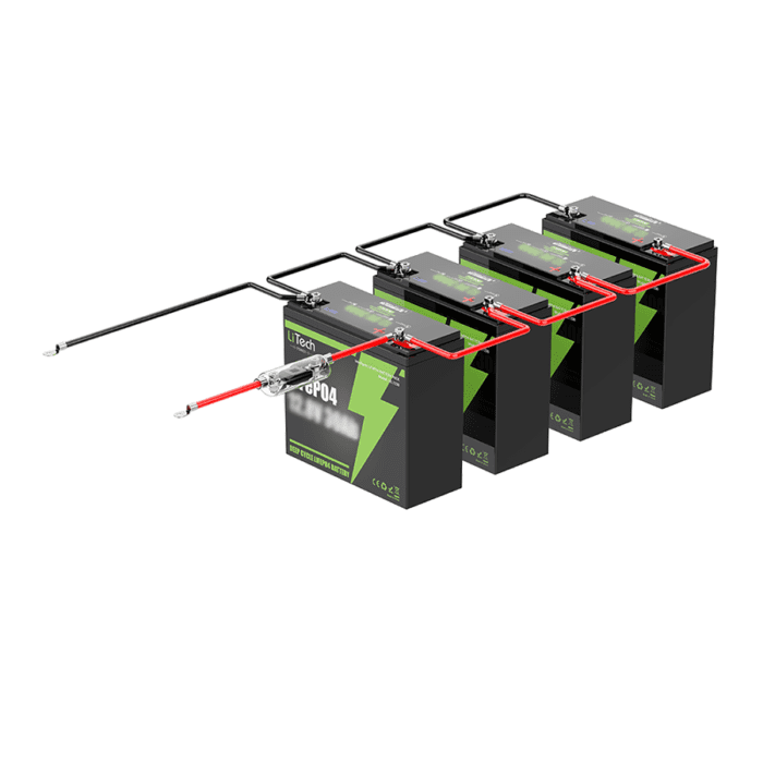 LiTech Power LiFePO4 12V/12.8V Battery Pack - Image 4
