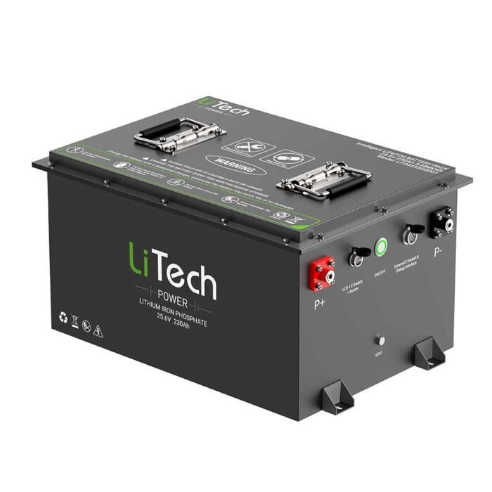 24V LiFePO4 230Ah battery