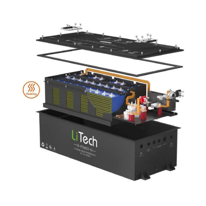 76.8V 160Ah Mobile Lift Battery