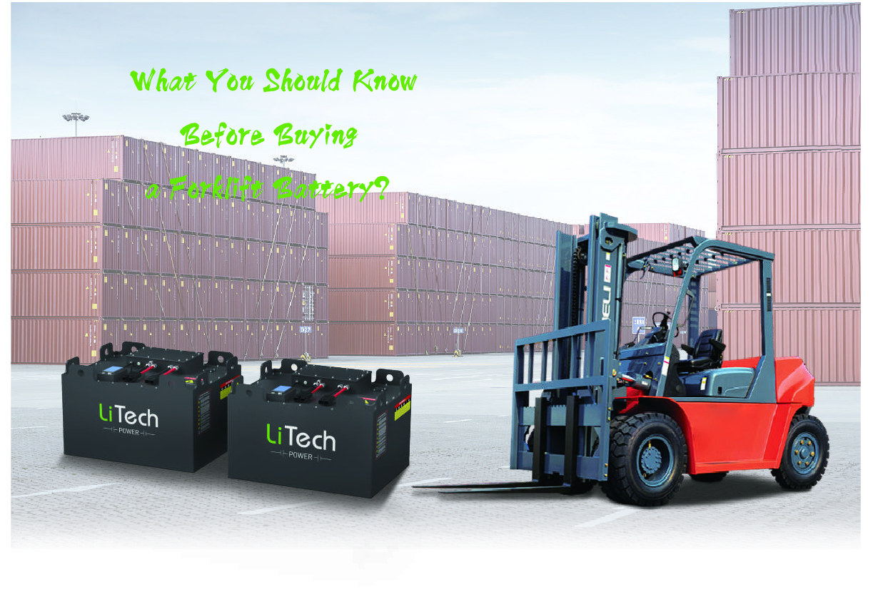 Forklift battery