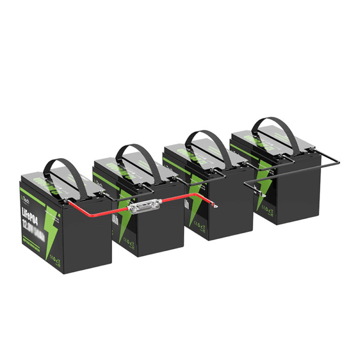 LiTech Power LiFePO4 12V/12.8V 50Ah Battery with BlueTooth Function - Image 4