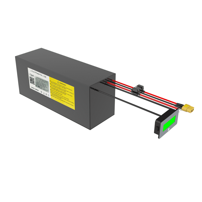 LiTech Power LiFePo4 8S3P 25.6V 15Ah Battery Pack